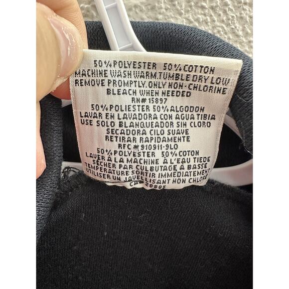 Womens Bobbie Brooks Turtleneck Size X-Large Black Long Sleeve - Picture 5 of 10